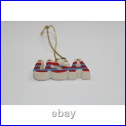 Lenox Fourth of July Independence Day Mini Set of 10 Porcelain Ornaments