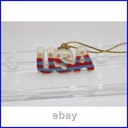 Lenox Fourth of July Independence Day Mini Set of 10 Porcelain Ornaments
