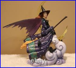 Lenox Halloween Lynn Bywaters Moonlight Enchantress Figurine NIB with COA