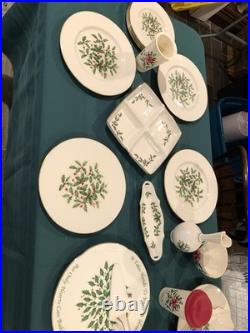 Lenox Holiday Lot Of Various Items. See Photos And Description For What's Includ