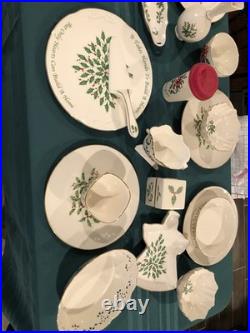 Lenox Holiday Lot Of Various Items. See Photos And Description For What's Includ