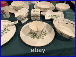Lenox Holiday Lot Of Various Items. See Photos And Description For What's Includ