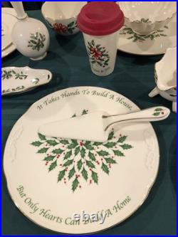Lenox Holiday Lot Of Various Items. See Photos And Description For What's Includ