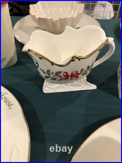 Lenox Holiday Lot Of Various Items. See Photos And Description For What's Includ