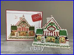 Lenox Hosting the Holidays Light-Up Musical Bakeshop Centerpiece Christmas $320