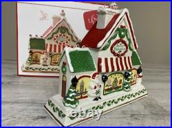 Lenox Hosting the Holidays Light-Up Musical Bakeshop Centerpiece Christmas $320