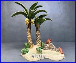 Lenox Little Town of Bethlehem Oasis with Tree Christmas Figurine with Box