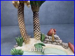 Lenox Little Town of Bethlehem Oasis with Tree Christmas Figurine with Box