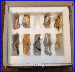 Lenox SPRING Ornament Set Butterflies RETIRED One MISSING Bird 849085 NEW