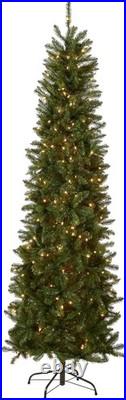 Lifelike 7.5 ft Pre-Lit Kingswood Fir Tree with 1,075 Tips & Metal Stand