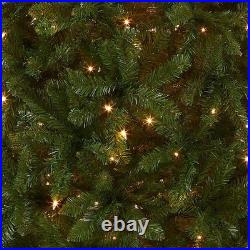 Lifelike 7.5 ft Pre-Lit Kingswood Fir Tree with 1,075 Tips & Metal Stand