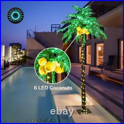 Lighted Palm Tree with Coconuts 9FT 368 LED Artificial Palm Tree Lights for Deco Lighted Palm Tree with Coconuts 9FT 368 LED Artificial Palm Tree Lights for Deco