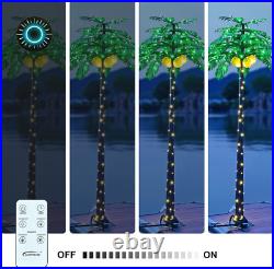 Lighted Palm Tree with Coconuts 9FT 368 LED Artificial Palm Tree Lights for Deco Lighted Palm Tree with Coconuts 9FT 368 LED Artificial Palm Tree Lights for Deco