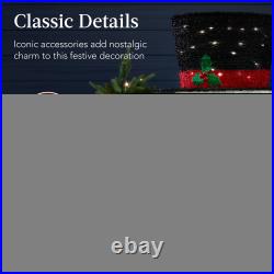 Lighted Pop-Up Snowman Outdoor Christmas Decoration with LED Lights