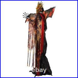 Lighted and Animated Standing Dragon Man with Sound Halloween Figure-5.7 5 Ft
