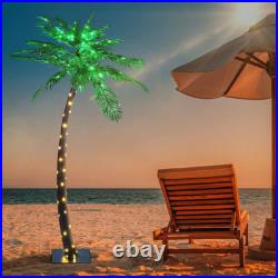 Lightshare New Lighted Palm Tree Large ZLS7FT 96 LED 7 Feet Home Garden Decor Lightshare New Lighted Palm Tree Large ZLS7FT 96 LED 7 Feet Home Garden Decor