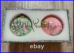 Lilly Pulitzer NEW Holiday Ornaments 8 count Assorted