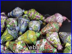 Lot 43 Bradford Editions The Era Of Louis Tiffany Christmas Ornaments-good Cond