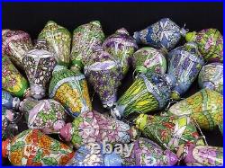 Lot 43 Bradford Editions The Era Of Louis Tiffany Christmas Ornaments-good Cond