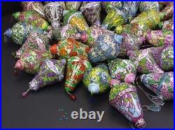 Lot 43 Bradford Editions The Era Of Louis Tiffany Christmas Ornaments-good Cond