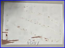 Lot 9 Christmas Advent Calendar Santa Baby Kid Angels Glitter 8 x 11 Vintage