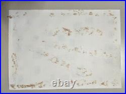 Lot 9 Christmas Advent Calendar Santa Baby Kid Angels Glitter 8 x 11 Vintage
