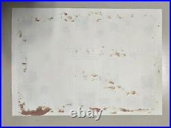 Lot 9 Christmas Advent Calendar Santa Baby Kid Angels Glitter 8 x 11 Vintage