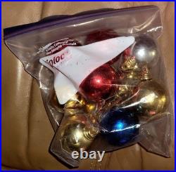 Lot Of 100+ Mostly Vintage Christmas and Holiday Decorations with 10 Mystery Bags