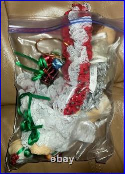 Lot Of 100+ Mostly Vintage Christmas and Holiday Decorations with 10 Mystery Bags