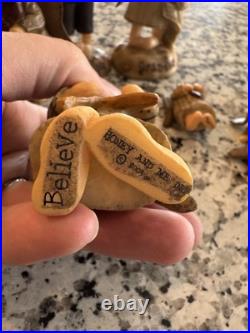 Lot Of 11! VTG Honey and Me INC Resin Angel Figurines Ltd Ed! Grandma/pa, RARE Lot Of 11! VTG Honey and Me INC Resin Angel Figurines Ltd Ed! Grandma/pa, RARE