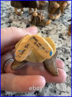Lot Of 11! VTG Honey and Me INC Resin Angel Figurines Ltd Ed! Grandma/pa, RARE Lot Of 11! VTG Honey and Me INC Resin Angel Figurines Ltd Ed! Grandma/pa, RARE