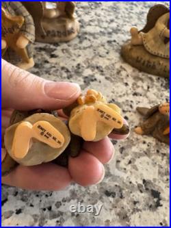 Lot Of 11! VTG Honey and Me INC Resin Angel Figurines Ltd Ed! Grandma/pa, RARE Lot Of 11! VTG Honey and Me INC Resin Angel Figurines Ltd Ed! Grandma/pa, RARE