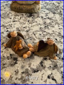 Lot Of 11! VTG Honey and Me INC Resin Angel Figurines Ltd Ed! Grandma/pa, RARE Lot Of 11! VTG Honey and Me INC Resin Angel Figurines Ltd Ed! Grandma/pa, RARE