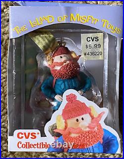 Lot Of 14 Ornaments Rudolph Island Of Misfit Toys Enesco Cvs Set Of 12 + 2 Light
