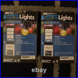 Lot Of (2) LED Light show Smart lights App Lights G30 12.5'programmble