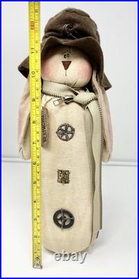 Lot Of 3 Honey & Me Primitive Bunny Rabbits Country Cottage Decor Plush Estate Lot Of 3 Honey & Me Primitive Bunny Rabbits Country Cottage Decor Plush Estate