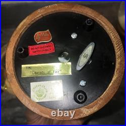 Lot Of 4 LEFTON Musical Camelot Chariots Fire Snow Globes RARE Wizards Dragon