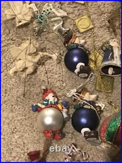 Lot Of 52 Ornaments Wholesale Christmas From a Closed Gift Store Mixed Lot