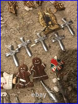 Lot Of 52 Ornaments Wholesale Christmas From a Closed Gift Store Mixed Lot