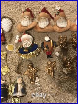 Lot Of 52 Ornaments Wholesale Christmas From a Closed Gift Store Mixed Lot