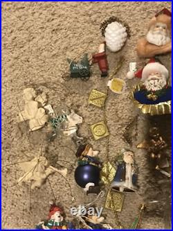 Lot Of 52 Ornaments Wholesale Christmas From a Closed Gift Store Mixed Lot