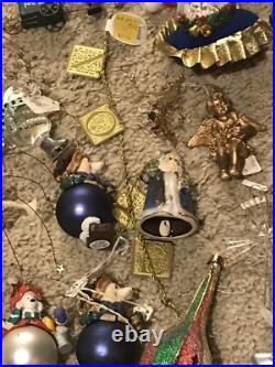 Lot Of 52 Ornaments Wholesale Christmas From a Closed Gift Store Mixed Lot