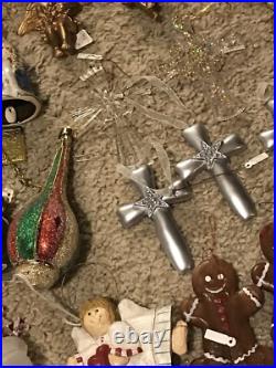 Lot Of 52 Ornaments Wholesale Christmas From a Closed Gift Store Mixed Lot