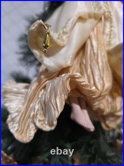 Lot Of 9 Large Christmas Tree Ornaments 10 Angels Playing Musical Instruments