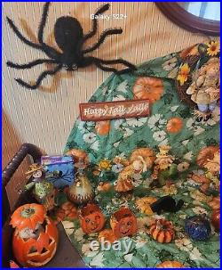 Lot Of Halloween And Fall Decorations