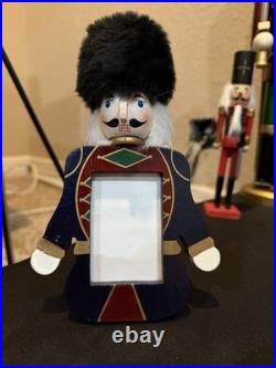 Lot Wood Nutcracker Christmas Decor Set Large Medium Small Holiday Display