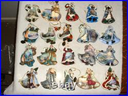 Lot of 20 Ashton Drake Old World Christmas Ornaments Thomas Kinkade