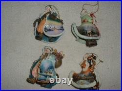 Lot of 20 Ashton Drake Old World Christmas Ornaments Thomas Kinkade