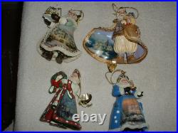 Lot of 20 Ashton Drake Old World Christmas Ornaments Thomas Kinkade
