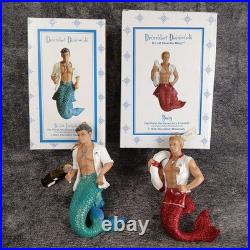 Lot of 2 December Diamonds Ornaments Buoy Dr Turnencoff Merman Man Christmas Gay Lot of 2 December Diamonds Ornaments Buoy Dr Turnencoff Merman Man Christmas Gay